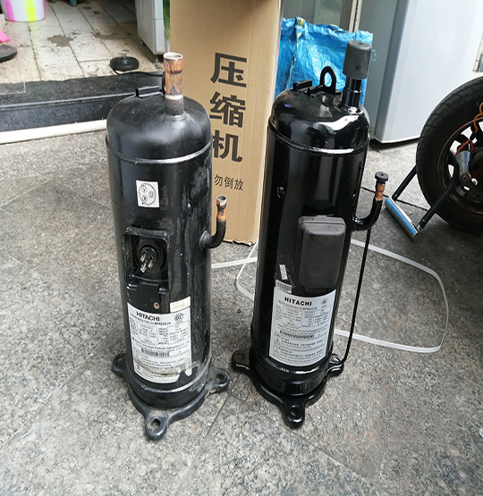 运河中央空调压缩机的更换维修
